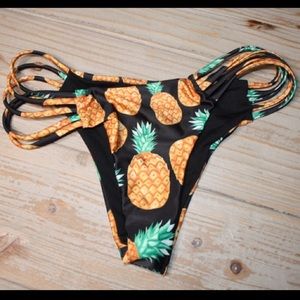 Pineapple swimwear bottoms